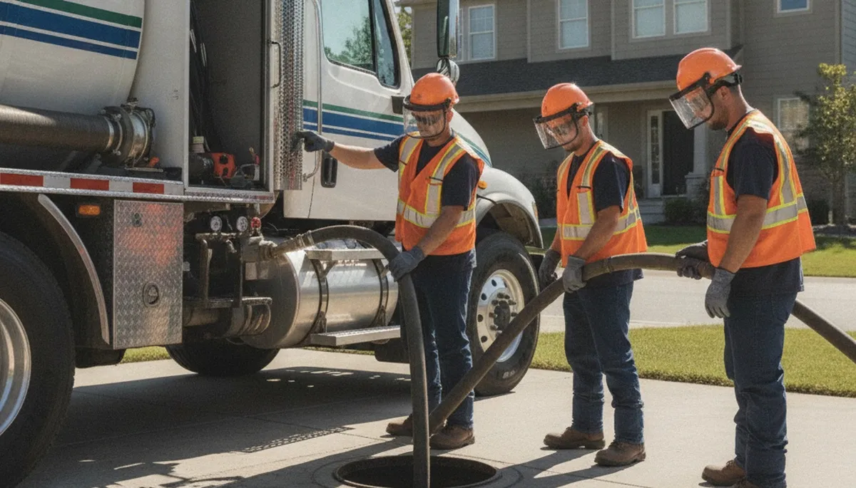 Septic pumping service for Arlington, TX homes by On Call Plumbers