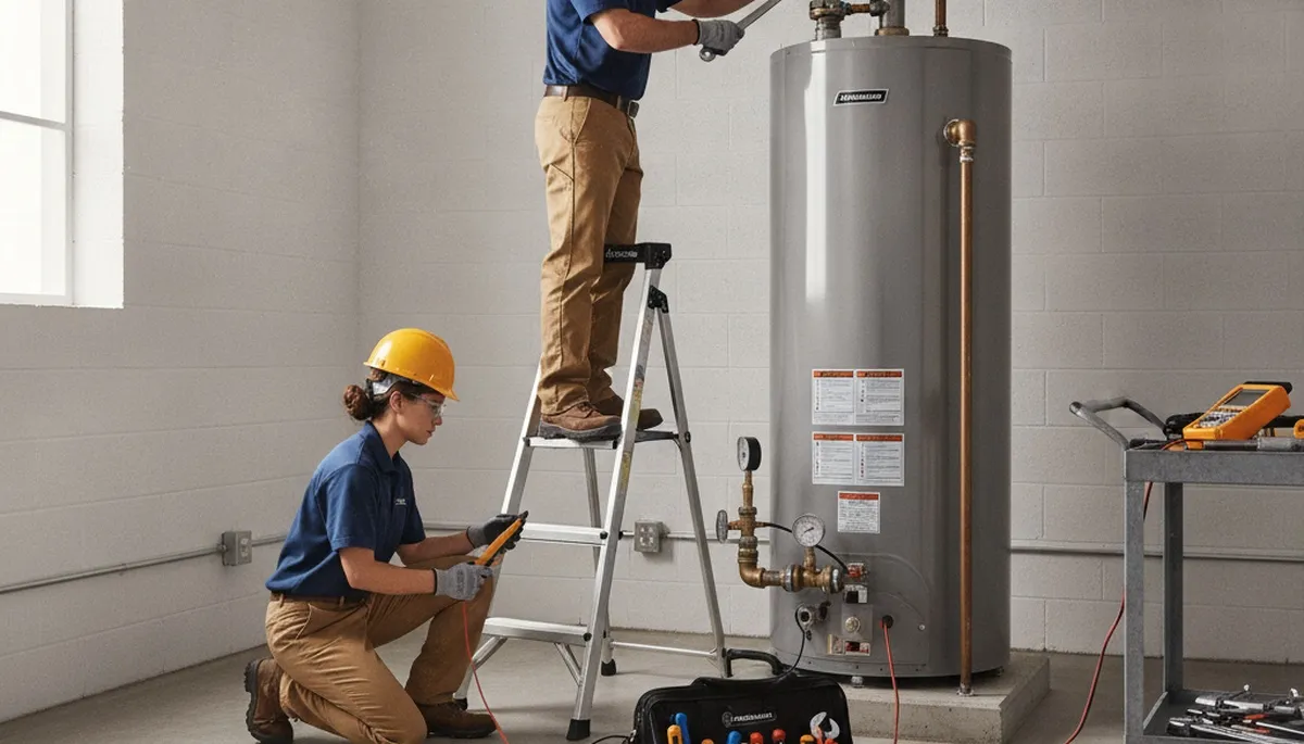 Water heater repair service in Arlington, TX for homes with no hot water